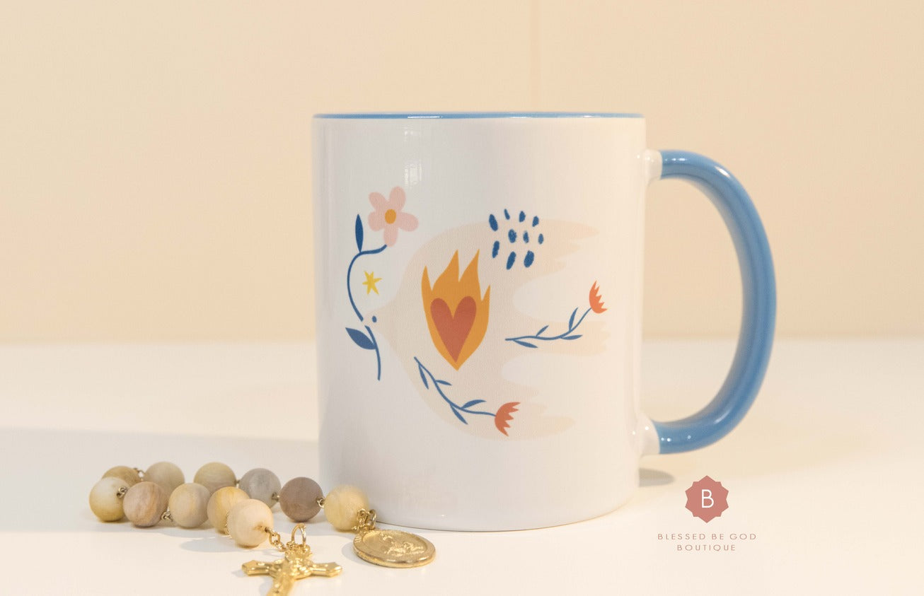 Holy Spirit Catholic Mug, 11oz