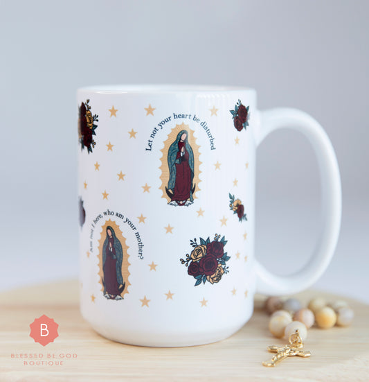 Catholic Coffee Mug, Our Lady of Guadalupe