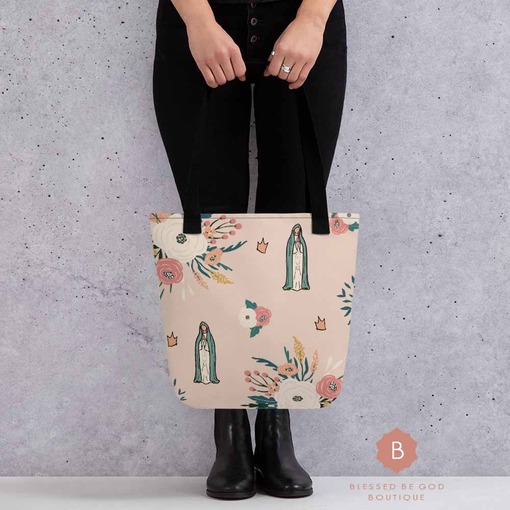 Our Lady of Fatima Catholic Tote - RTS