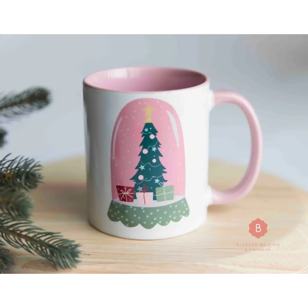 Catholic Christmas Mug pink - Mug