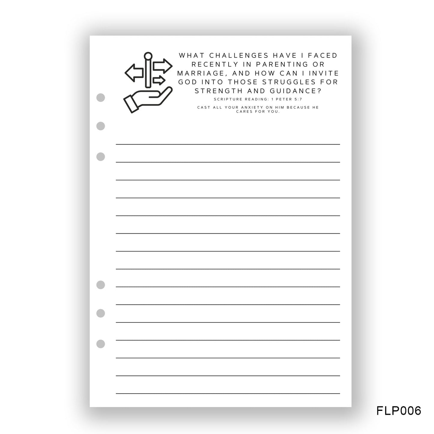 Challenges Journaling Page - Paper products