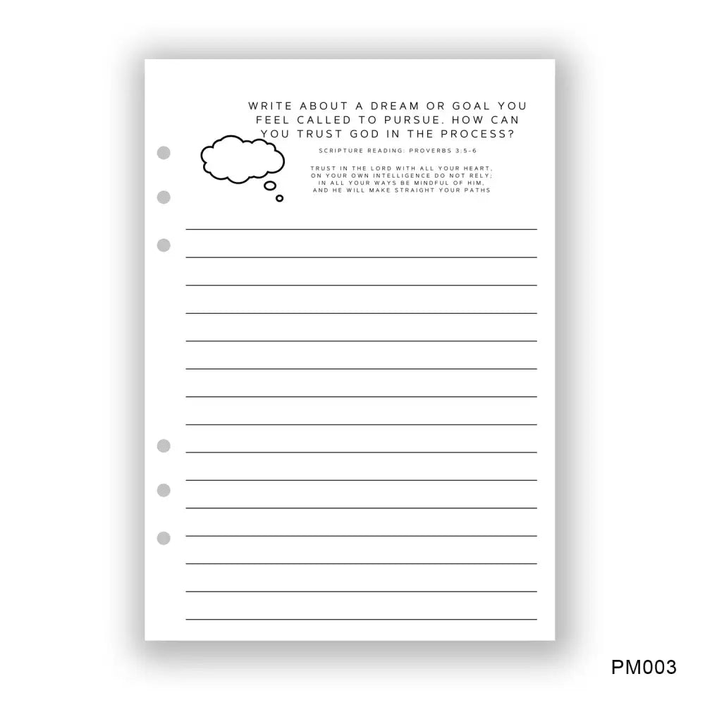 Dreams Journaling Page - Paper products