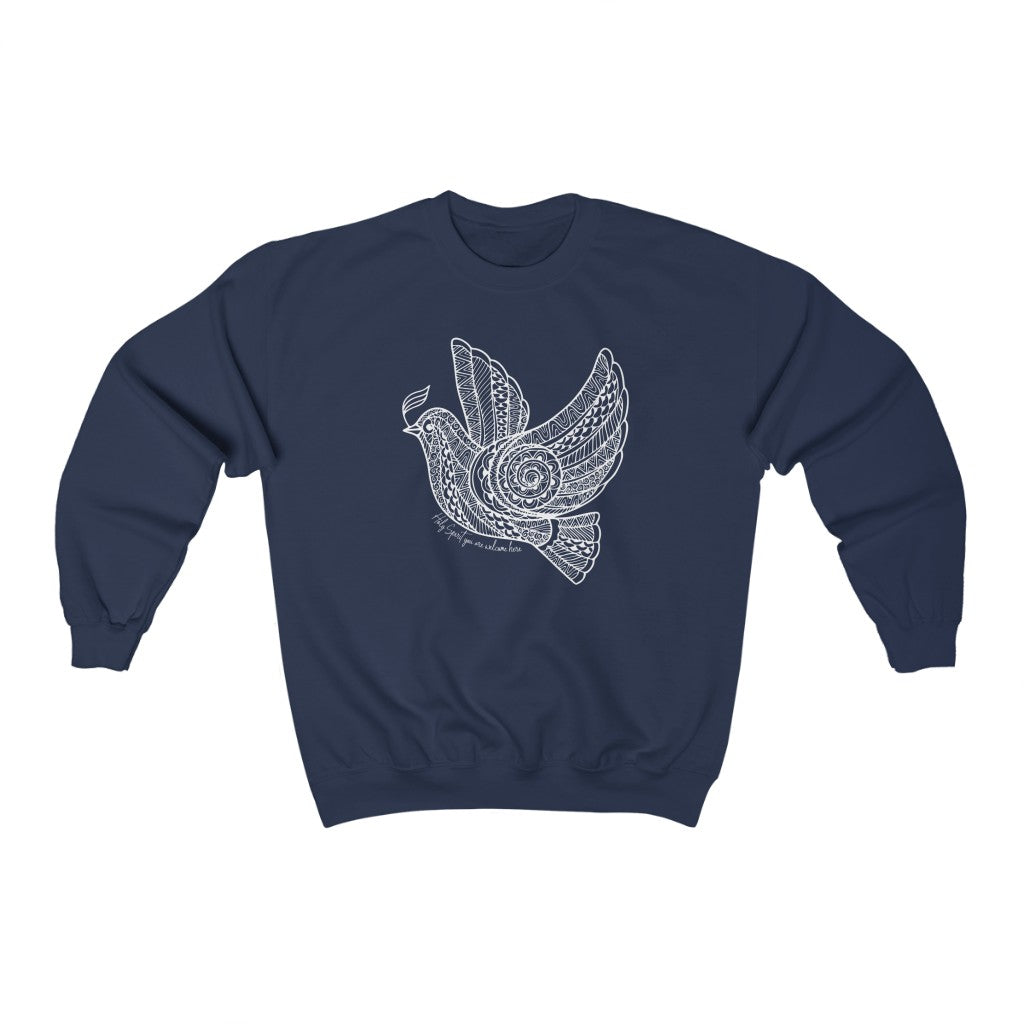 Holy Spirit Catholic Sweatshirt - S / Navy - Sweatshirt