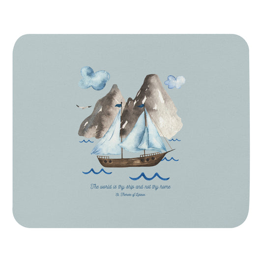 Catholic mouse pad, St. Therese of Lisieux