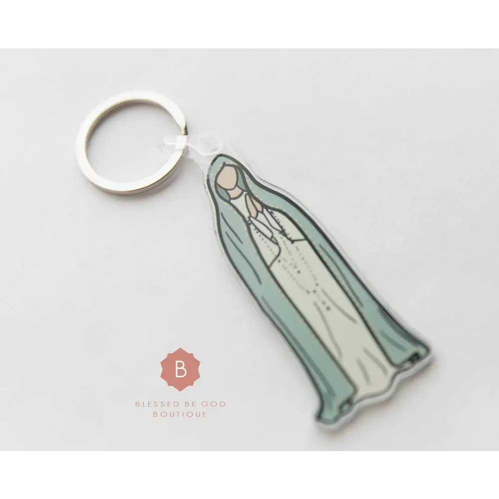 Our Lady of Fatima Keychain acrylic - Keychains