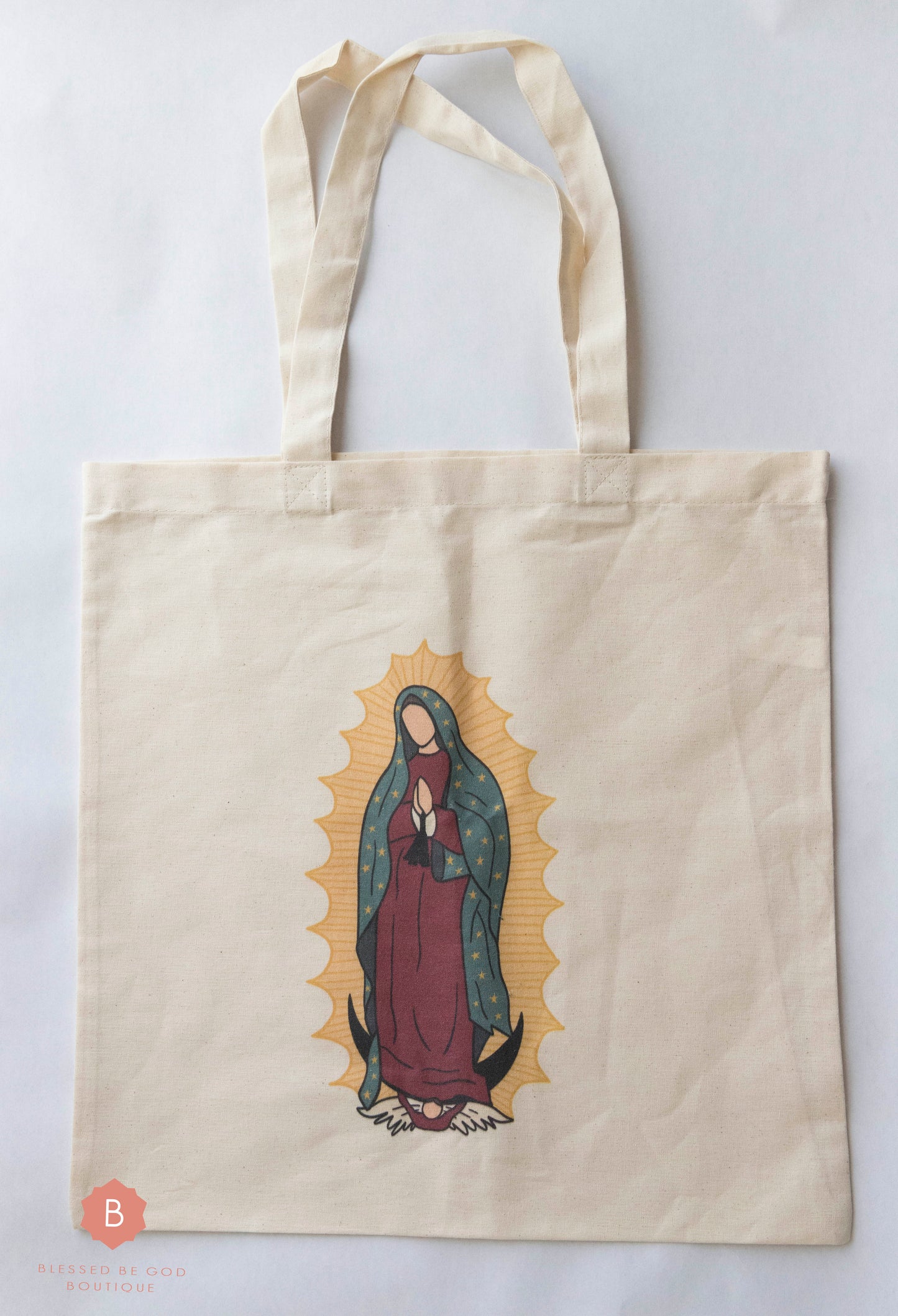 Our Lady of Guadalupe Catholic Tote - RTS - tote