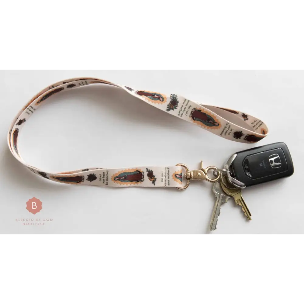 Our Lady Of Guadalupe Lanyard - lanyard
