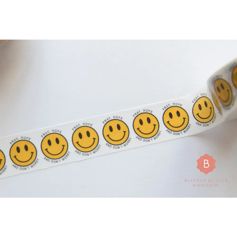 Padre Pio Smiley Face Catholic Washi Tape - washi tape