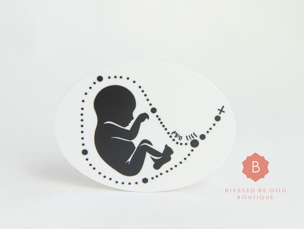 Pro-Life Sticker - Decorative Stickers