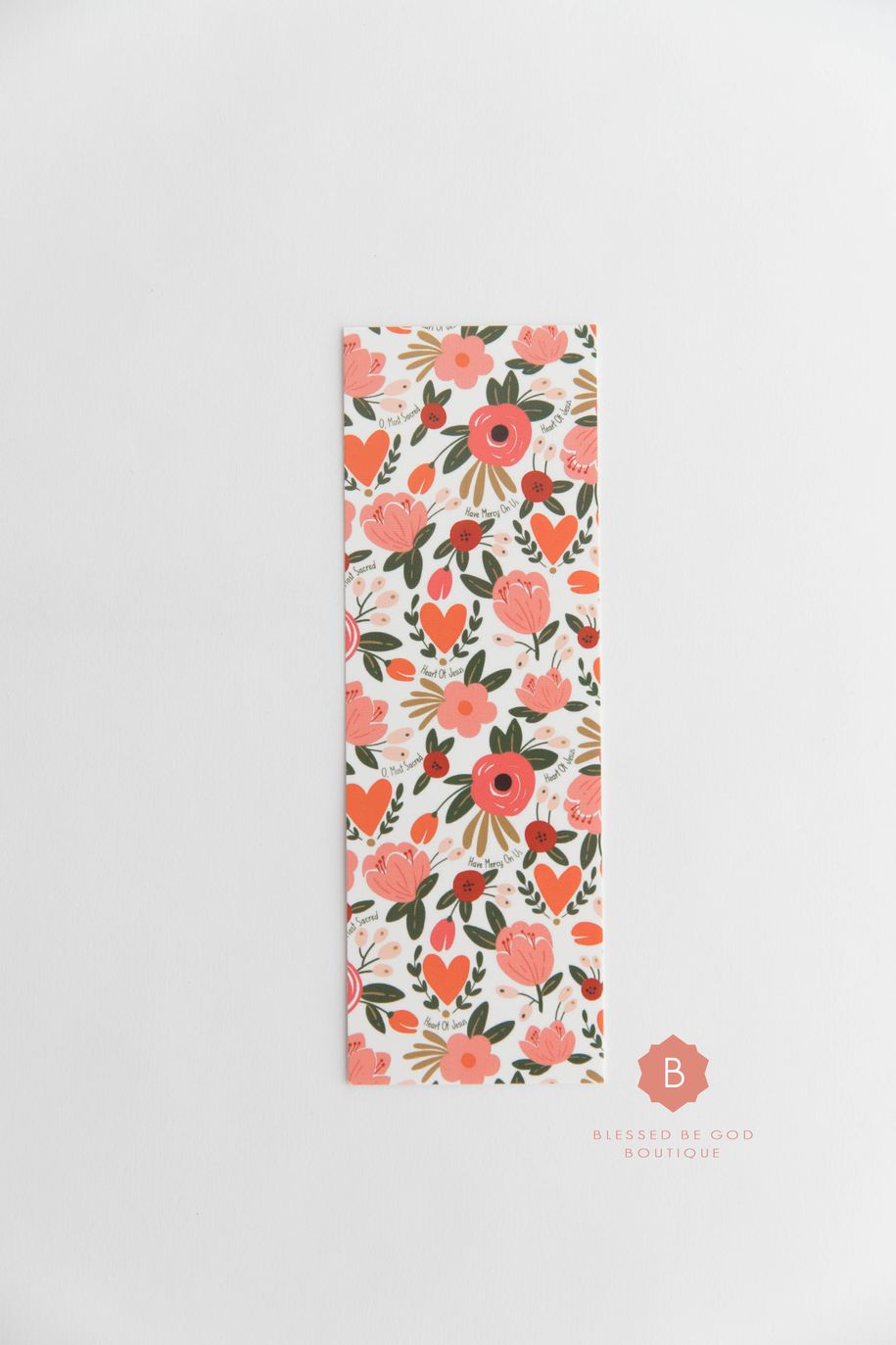 Sacred Heart of Jesus Catholic Bookmark - Bookmarks