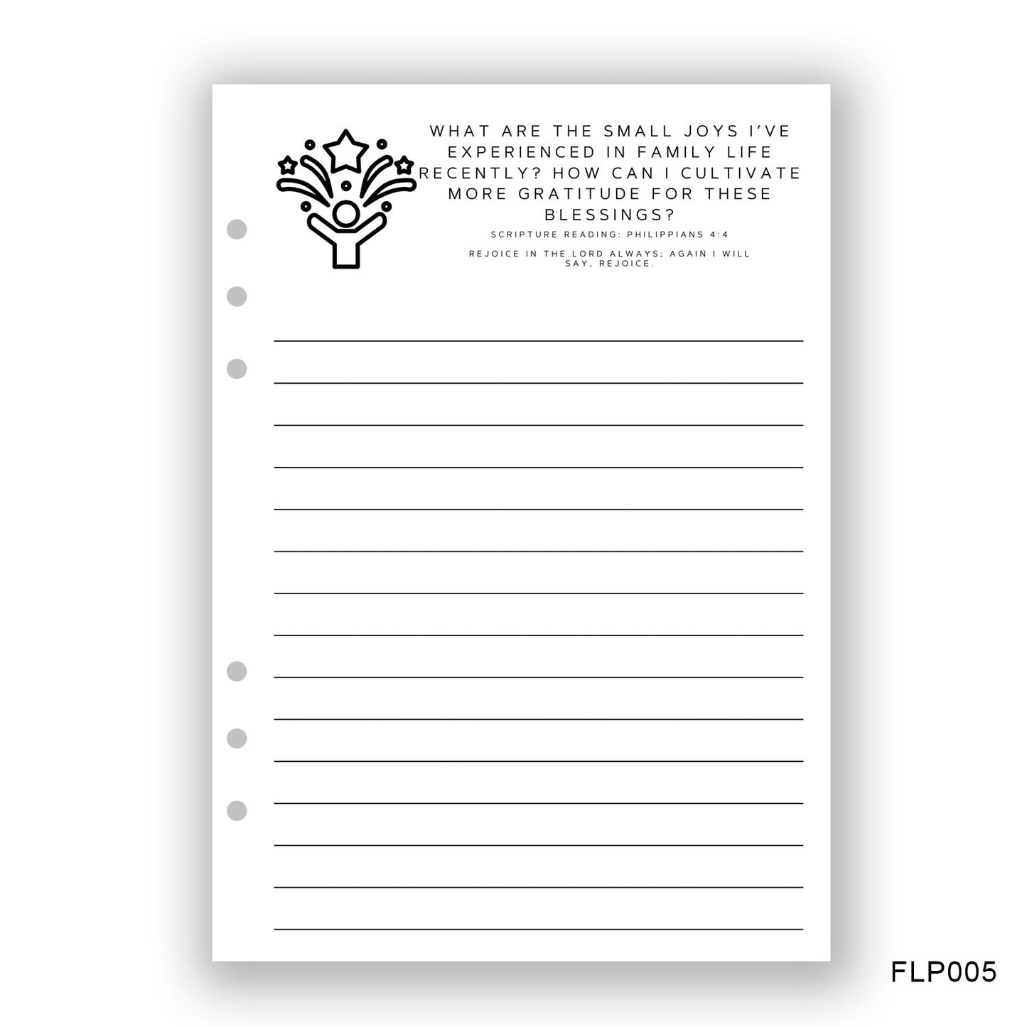 Small Joys Journaling Page - Paper products