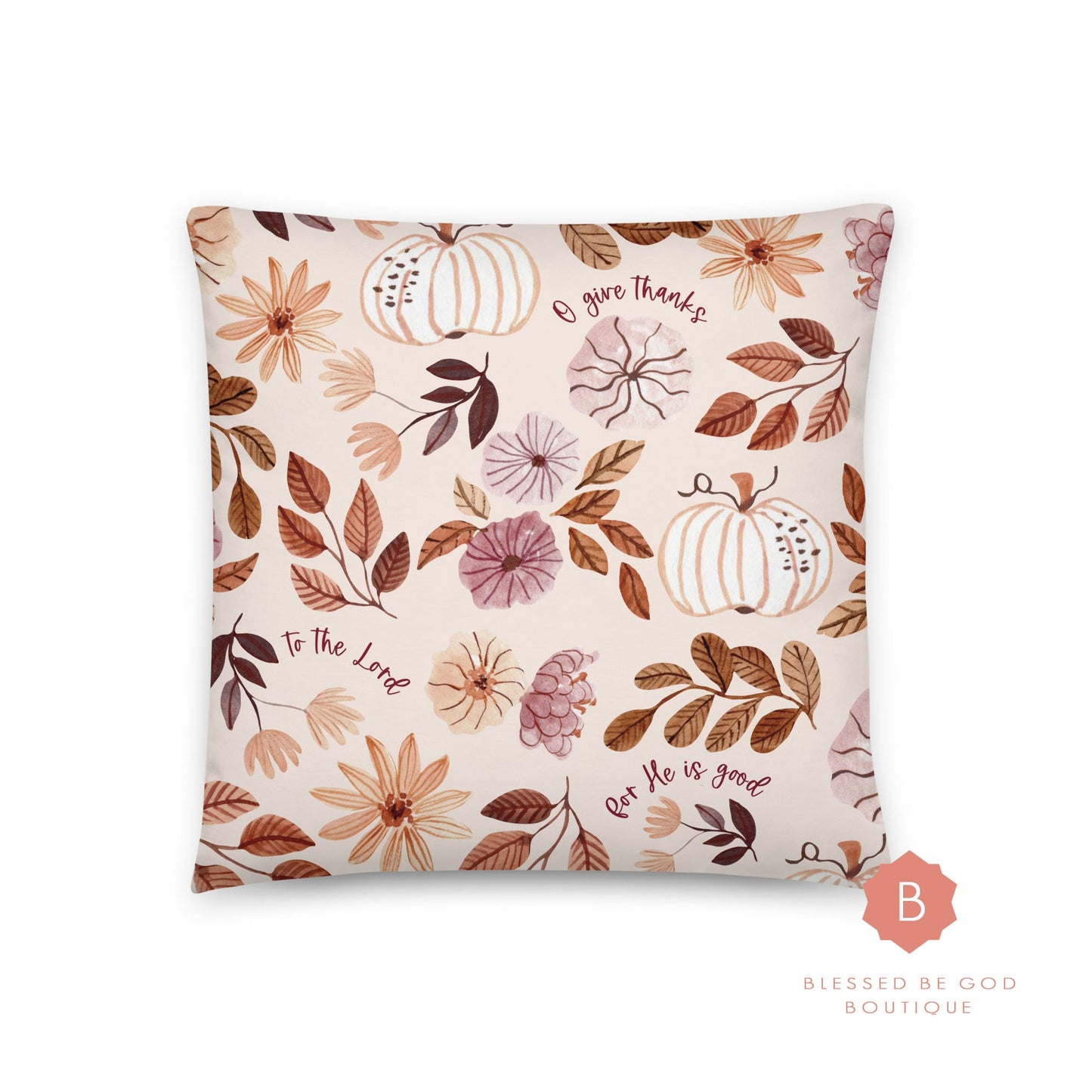 Thanksgiving Catholic Pillow - Pillows