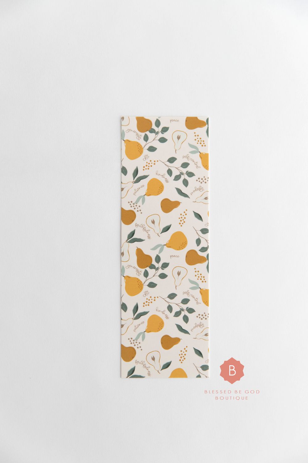 Fruits of the Holy Spirit Catholic Bookmark