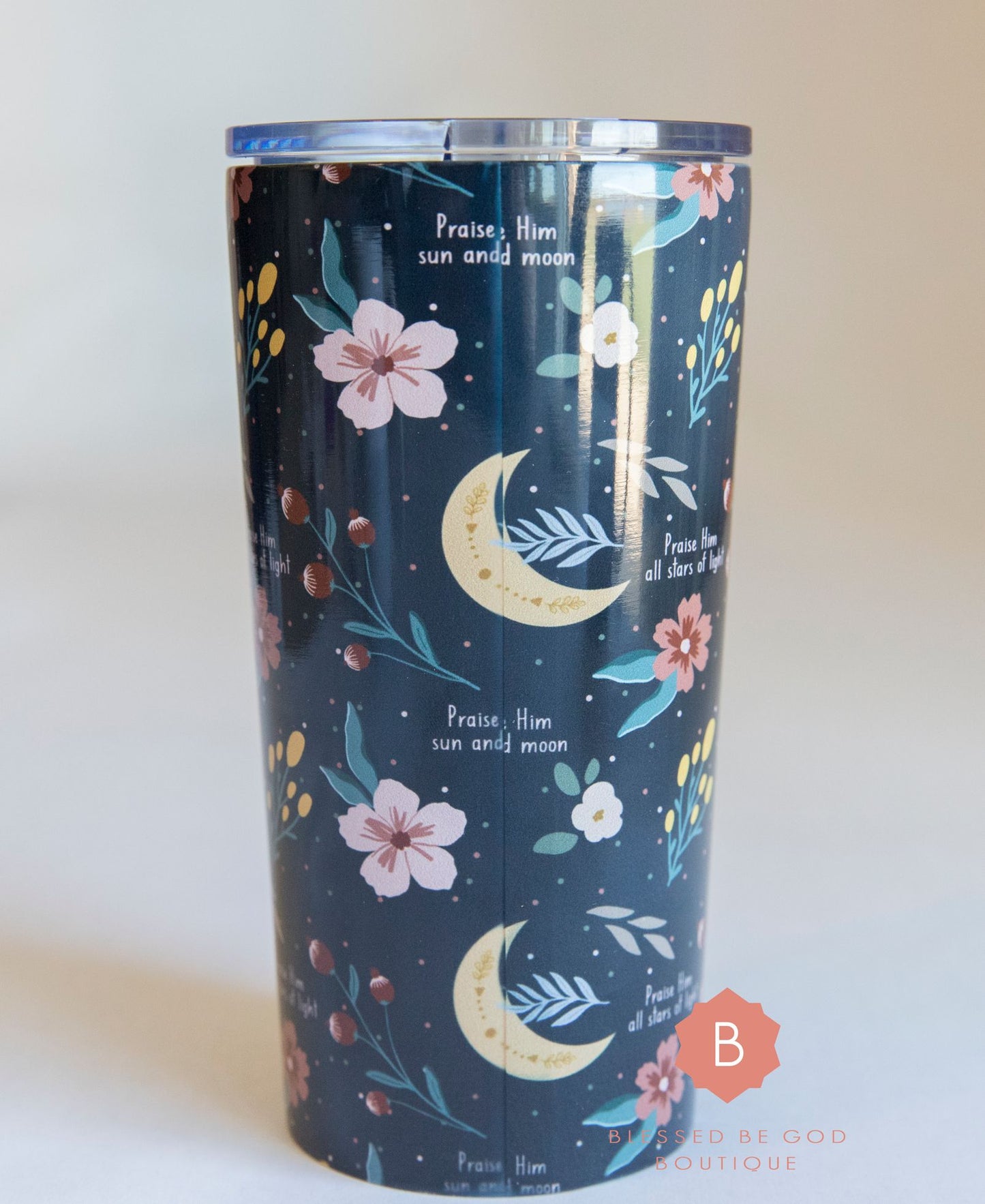 Praise the Lord Catholic tumbler