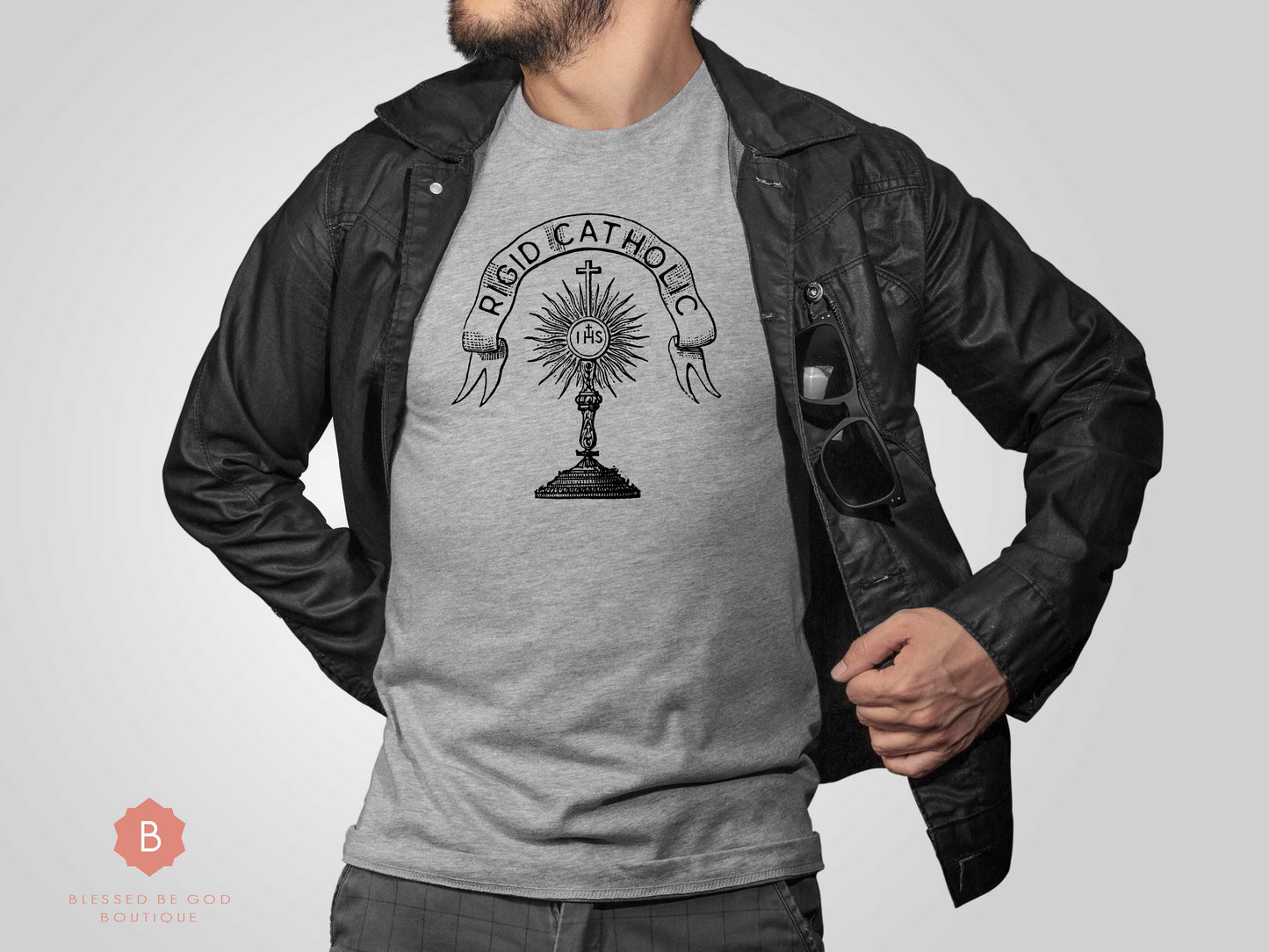 Rigid Catholic Men's t-shirt