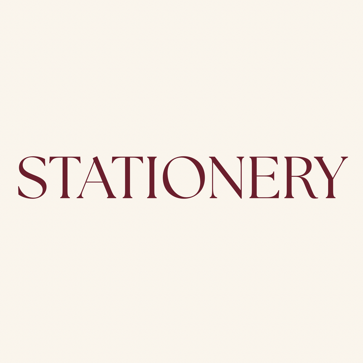 Stationery