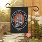Halloween Catholic Garden Flag