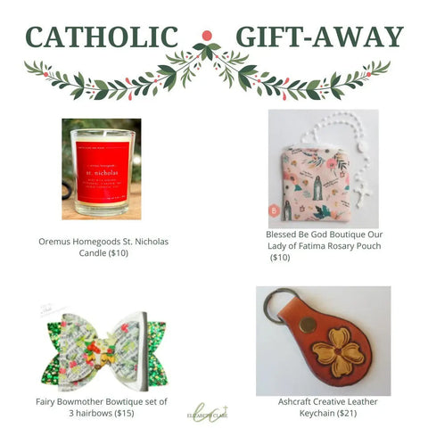 Elizabeth Clare Catholic Gift Guide + Giveaway!