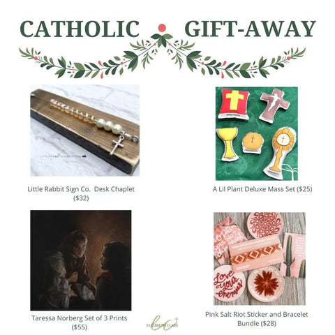Elizabeth Clare Catholic Gift Guide + Giveaway!