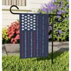4th of July Catholic Garden Flag - 12’’ × 18’’ - Home Decor