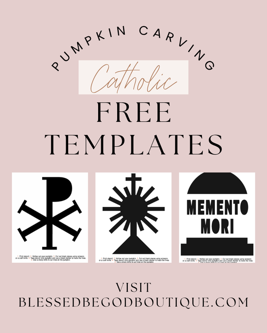 Free Catholic Halloween Pumpkin Stencils