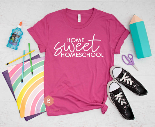 Catholic Homeschool Shirt, short sleeve