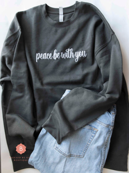 Catholic Premium Sweatshirt, Peace Be With You