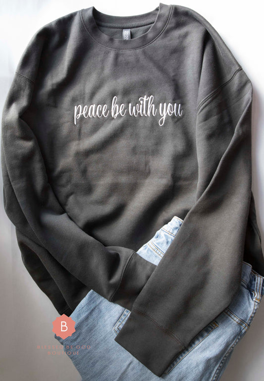 Catholic Premium Sweatshirt, Peace Be With You