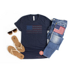 American Flag Catholic scripture t-shirt - Shirts & Tops
