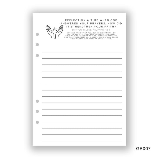 Answered Prayers Journaling Page - Paper products