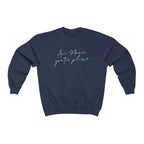 Ave Maria Catholic Sweatshirt Maroon Navy - S / Navy - Sweatshirt