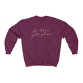 Ave Maria Catholic Sweatshirt Maroon Navy - S / Maroon - Sweatshirt