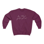 Ave Maria Catholic Sweatshirt Maroon Navy - S / Maroon - Sweatshirt