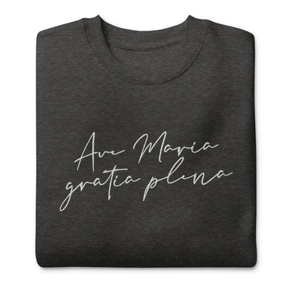 Ave Maria Unisex Premium Sweatshirt - RTS - Sweatshirt