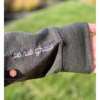 Be Not Afraid Unisex Premium Sweatshirt Embroidered - Sweatshirt