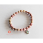 Catholic bracelet Miraculous Medal pink - bracelet