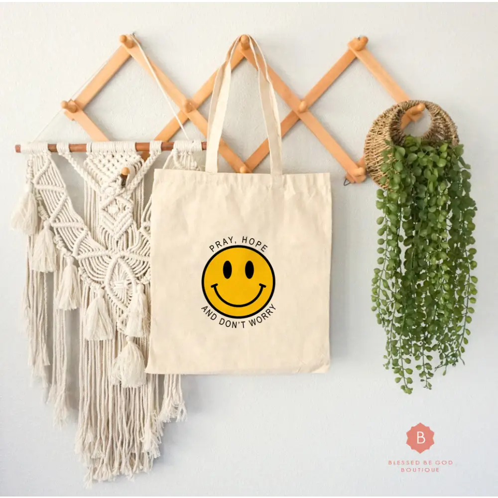 Catholic Canvas Tote Padre Pio - Natural / 15’’ x 16’’ - Bags
