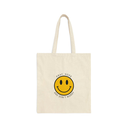 Catholic Canvas Tote Padre Pio - Natural / 15’’ x 16’’ - Bags