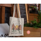 Catholic Canvas Tote Psalm 118 - 15’’ x 16’’ / Natural - Bags