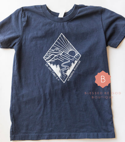 Catholic Children’s shirt Life with Christ is an Adventure - T-Shirt