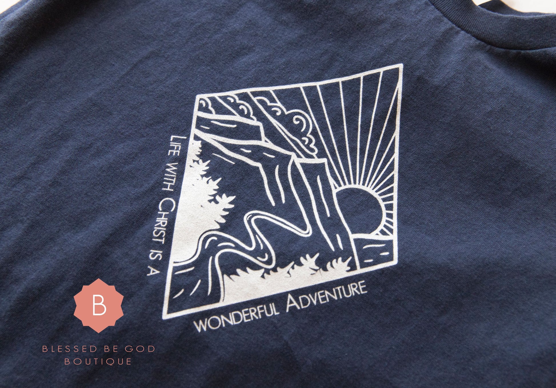 Catholic Children’s shirt Life with Christ is an Adventure - T-Shirt