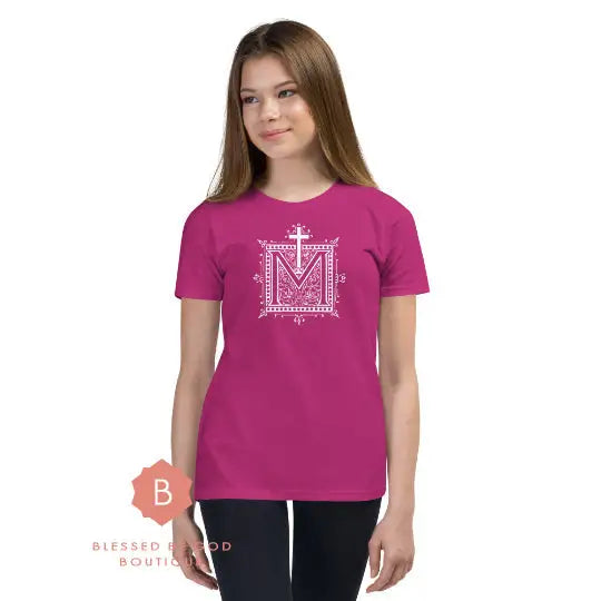 Catholic Children’s shirt Marian Auspice - T-Shirt
