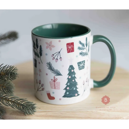 Catholic Christmas Mug green - Mug