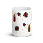 Catholic Coffee Mug Our Lady of Guadalupe Marian Mug Hail Mary Prayer 15oz cup Catholic Gift Our Lady of Fatima Lourdes