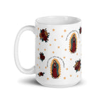 Catholic Coffee Mug Our Lady of Guadalupe Marian Mug Hail Mary Prayer 15oz cup Catholic Gift Our Lady of Fatima Lourdes
