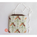 Catholic Coin Purse Saint Joseph - rosary pouch