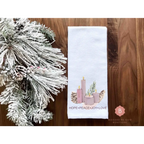 Catholic Dish Towel Advent - White / 28’’ × 28’’ - Home Decor