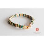 Catholic Heishi bracelet cross multi - bracelet