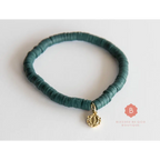 Catholic Heishi bracelet Miraculous Medal - bracelet