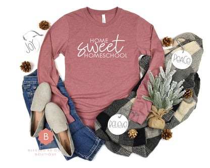 Catholic Homeschool t-shirt Long Sleeve - T-Shirt